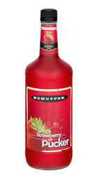 DeKuyper Pucker Sour Strawberry Schnapps 1L
