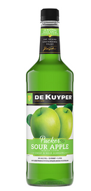 DeKuyper Pucker Sour Apple Schnapps 1L