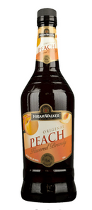 Hiram Walker Peach Flavored Brandy 750ml