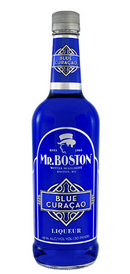 Mr. Boston Blue Curaçao Liqueur 750ml