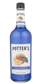 Potter’s Blue Curaçao Liqueur 1L