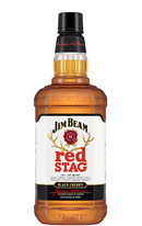 Jim Beam Red Stag Black Cherry Infused Kentucky Straight Bourbon Whiskey 1.75L