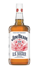 Jim Beam Kentucky Straight Bourbon Whiskey USA Soccer 2026 Edition 4 Year 1.75L