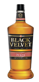 Black Velvet Peach Flavored Whisky 1.75L