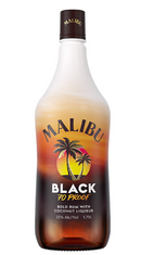 Malibu Black Coconut Flavored Rum 1.75L