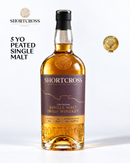 Shortcross 5 Yr Peated Single Malt Irish Whiskey 700ml