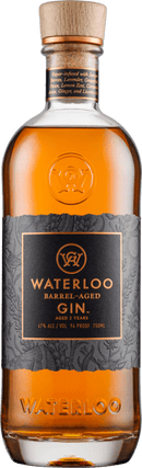 Waterloo Barrel Aged Gin 750ml bottle