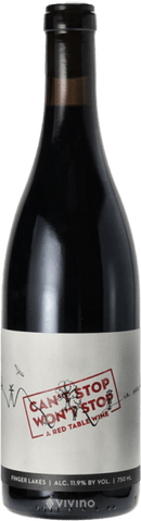 In Our Element Can't Stop Won't Stop Red Wine Finger Lakes 750ml