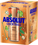 Absolut Cocktails Vodka Mule 4-Pack 12oz