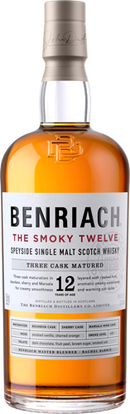Benriach The Smoky Twelve Speyside Single Malt Scotch Whisky 750ml
