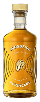 Crossfire Hurricane Gold Rum Small Batch Jamaican Rum bottle