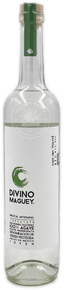 Divino Maguey Mezcal Artesanal Tepeztate Joven 750ml