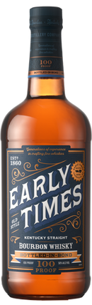 Early Times Bottled In Bond Kentucky Whisky 100 Proof 1L