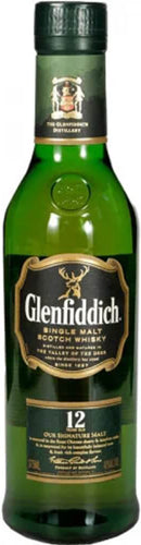 Glenfiddich 12 Year Old Single Malt Scotch Whisky 375ml