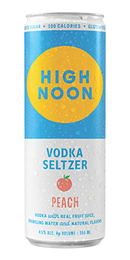 High Noon Vodka Seltzer Peach 4-Pack 355ml