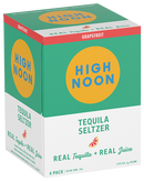 High Noon Tequila Seltzer Grapefruit 4-Pack 355ml