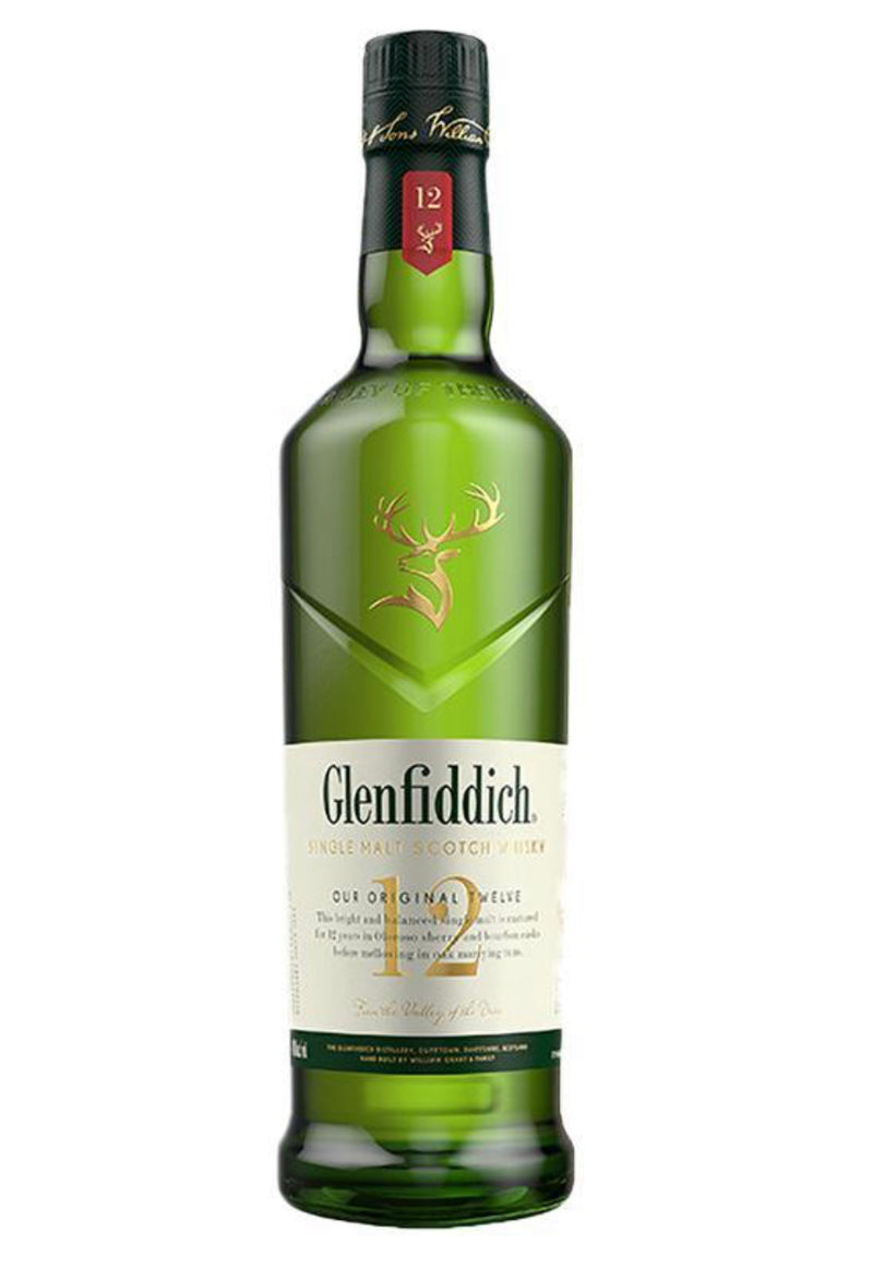 Glenfiddich 12 Year Old Scotch Whiskey