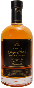 Kōloa Cask Strength Single Batch Rum 750ml