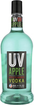 UV Green Apple Flavored Vodka 1.75L