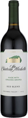 Chateau Ste. Michelle Red Wine Made With Organic Grapes Columbia Valley 750ml
