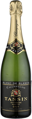 Tassin Blanc de Blancs Brut Champagne 750ml