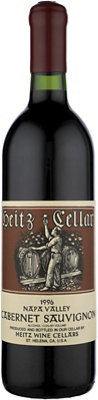 Heitz Cellar Cabernet Sauvignon Library Vertical 6-Pack Martha's Vineyard 1988, Bella Oaks 1994 & Napa Valley 1996 750ml