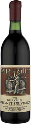 Heitz Cellar Cabernet Sauvignon Library Vertical 6-Pack Martha's Vineyard 1989, Napa Valley 1991 & Bella Oaks 1999 750ml