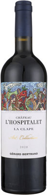 Gerard Bertrand Château l'Hospitalet Art Collection La Clape Rouge 750ml