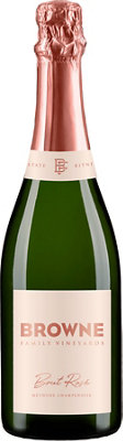 Browne Family Vineyards Bitner Estate Brut Rosé Sparkling Wine 750ml