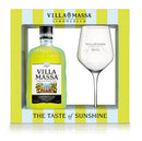 Villa Massa Limoncello Gift Set with Spritz Glass 750ml