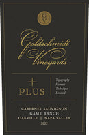 Goldschmidt Vineyards Plus Game Ranch Cabernet Sauvignon Oakville 750ml