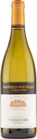 Barboursville Vineyards Viognier Reserve Virginia 750ml
