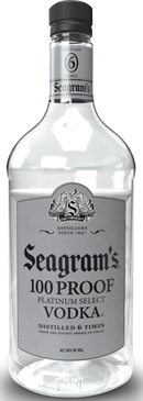 Seagram's 100 Proof Platinum Vodka 1.75L