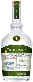Tinkerman's Curiously Bright & Complex Gin 750ml