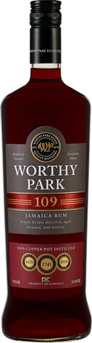 Worthy Park 109 Proof 1L