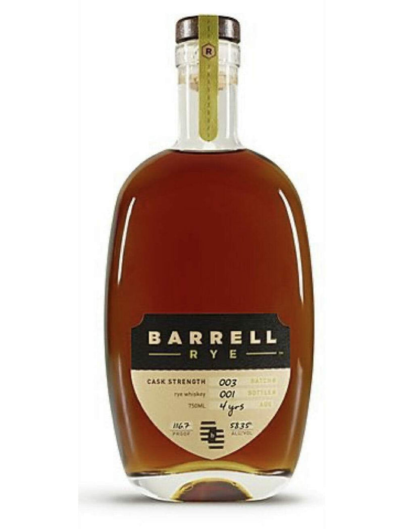 Barrell Rye Batch 003