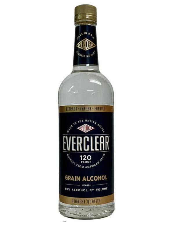 Everclear 120 Grain Alcohol 750ml