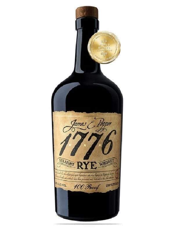 James E. Pepper "1776" Straight Rye Whiskey 750ml