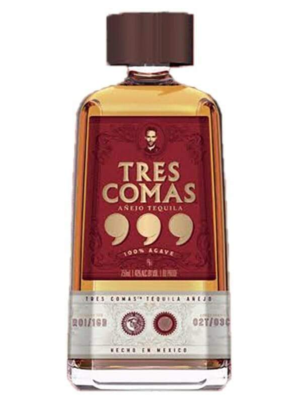 Tres Comas Anejo Agave Tequila 750ml