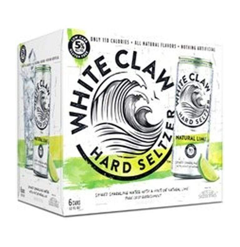 White Claw Natural Lime 12oz/6pk