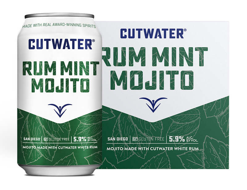 Cutwater Rum Mojito 4/12oz