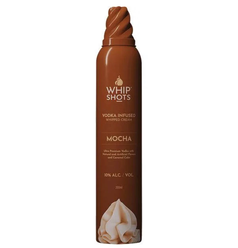 Whipshots Mocha Vodka Infused Whipped Cream by Cardi B 375ml