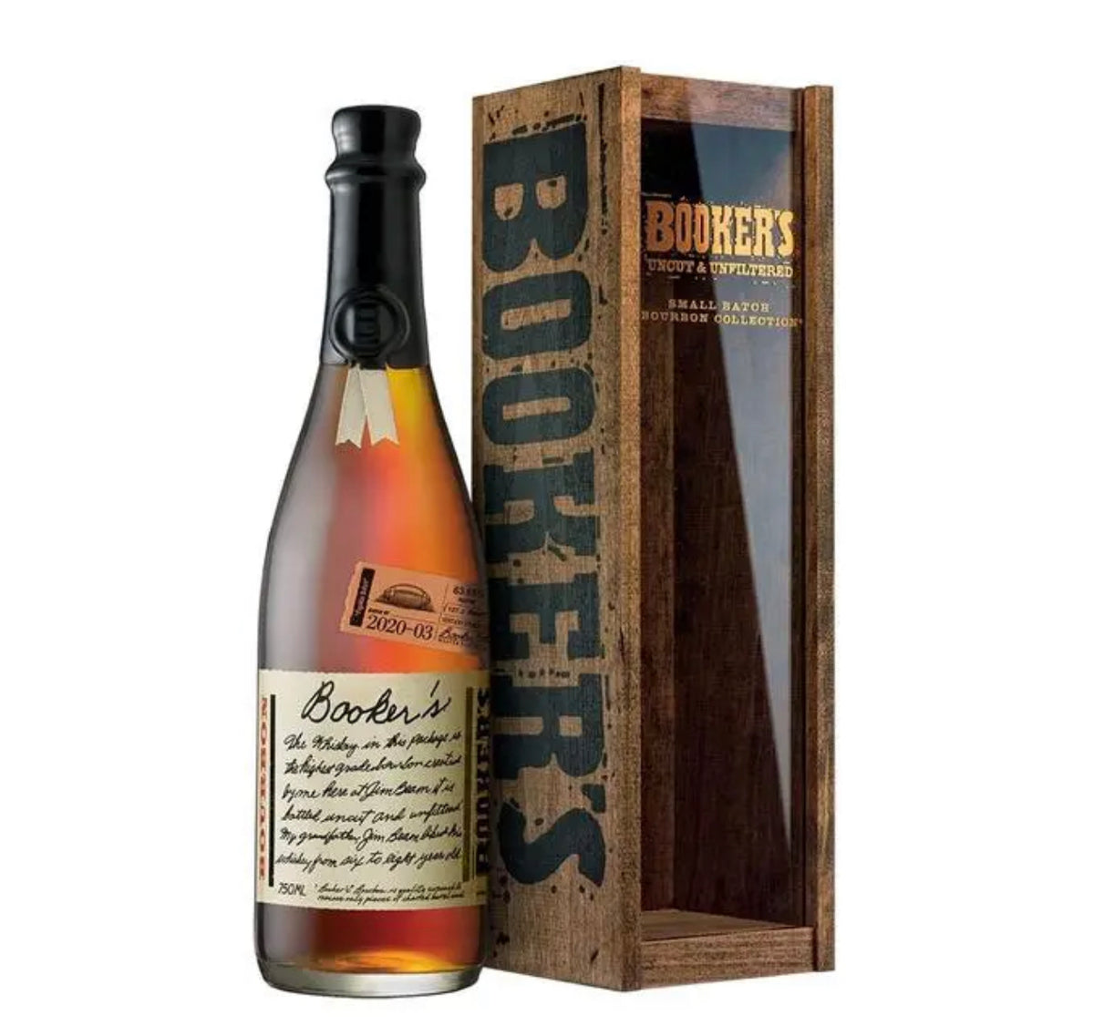 Booker's Uncut & Unfiltered 2020 “Pigskin Batch Bourbon Whiskey