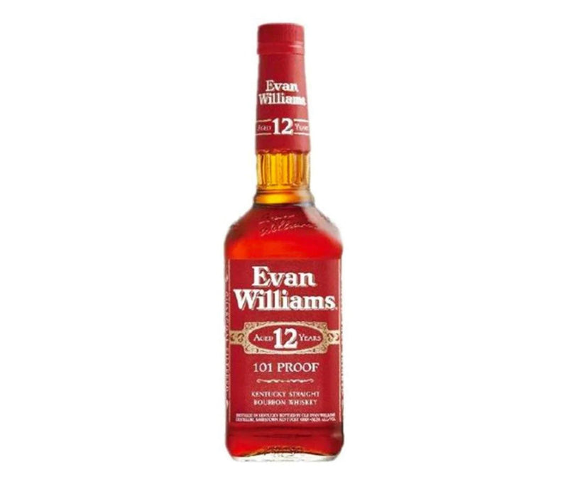 Evan Williams 12 Year 101 Proof Red Label
