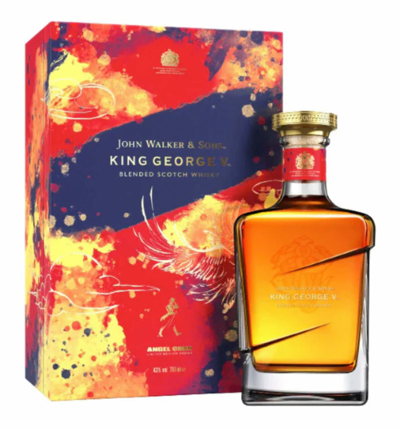 Johnnie Walker King George V Blended Scotch Whiskey Angel Chen Limited Edition Design