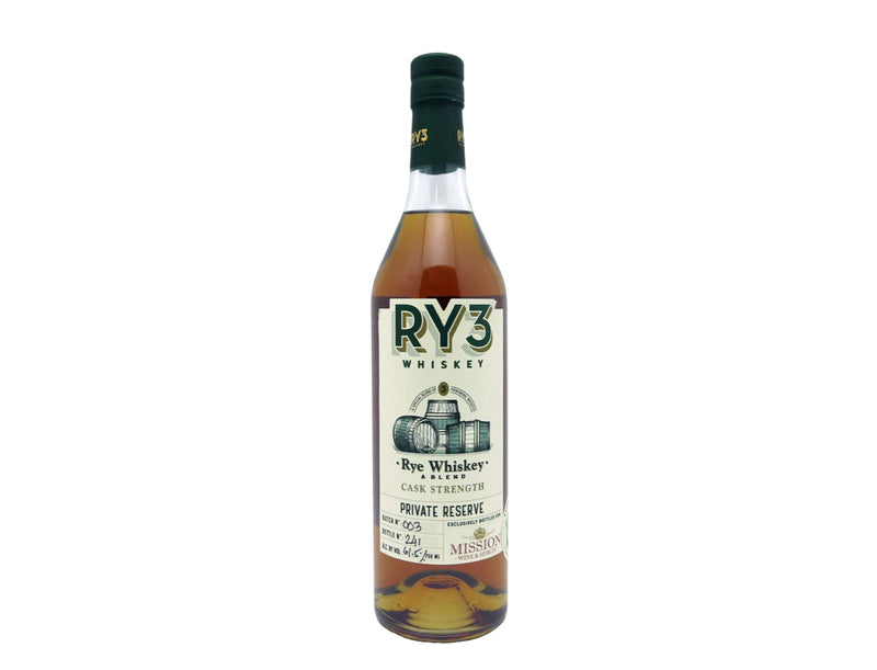 Ry3 Whiskey Rum Cask Strength