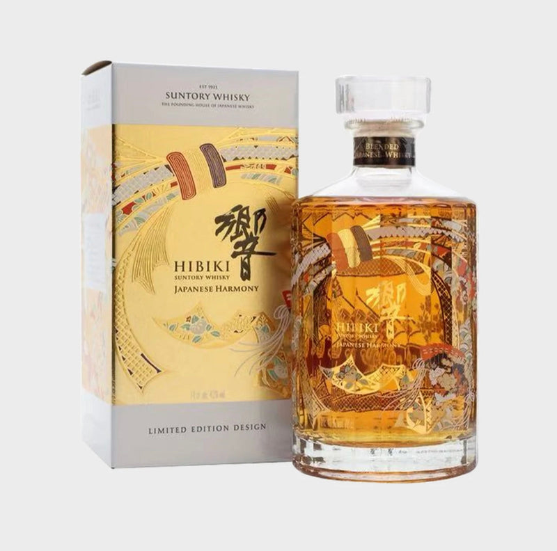Hibiki Japanese Harmony 30th Anniversary Year Old Mount Fuji Kacho Fugetsu Limited Edition Blended Whisky