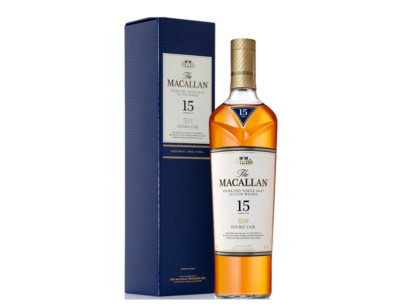 The Macallan 15 Year Double Cask Scotch Single Malt Whiskey