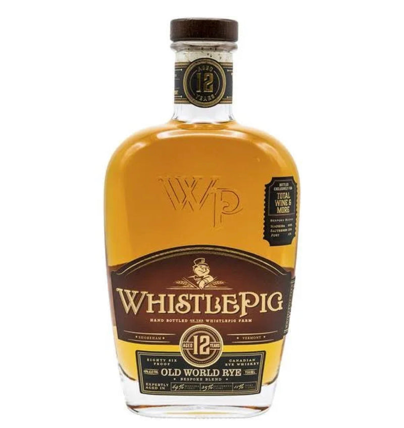 WhistlePig Rye Bespoke Blend 12 Year Whiskey