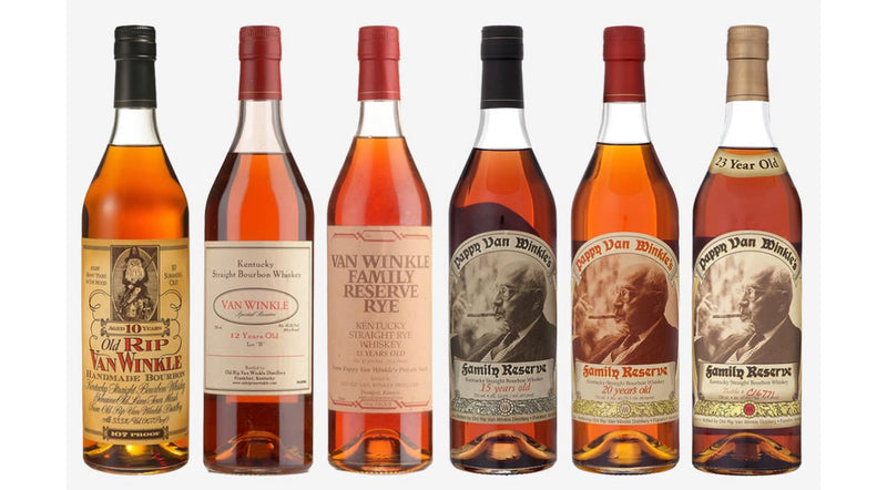 Pappy Van Winkle’s Family Lineup Collection